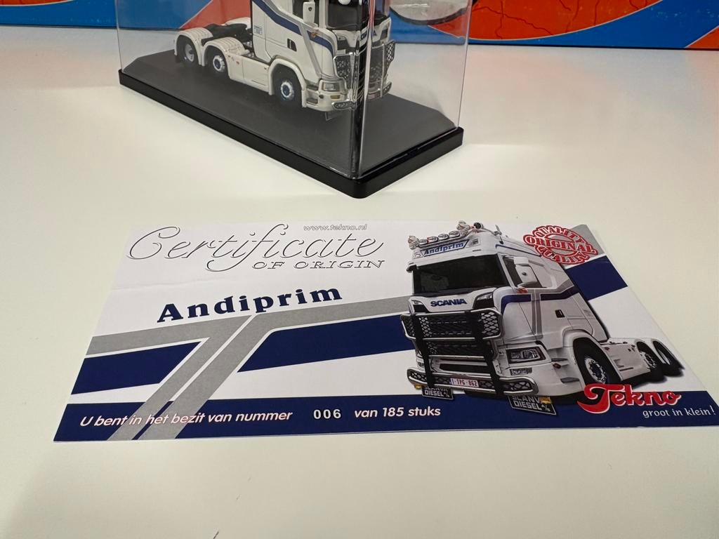 Tekno Andiprim, Ophalen of Verzenden, Zo goed als nieuw, Bus of Vrachtwagen, Tekno