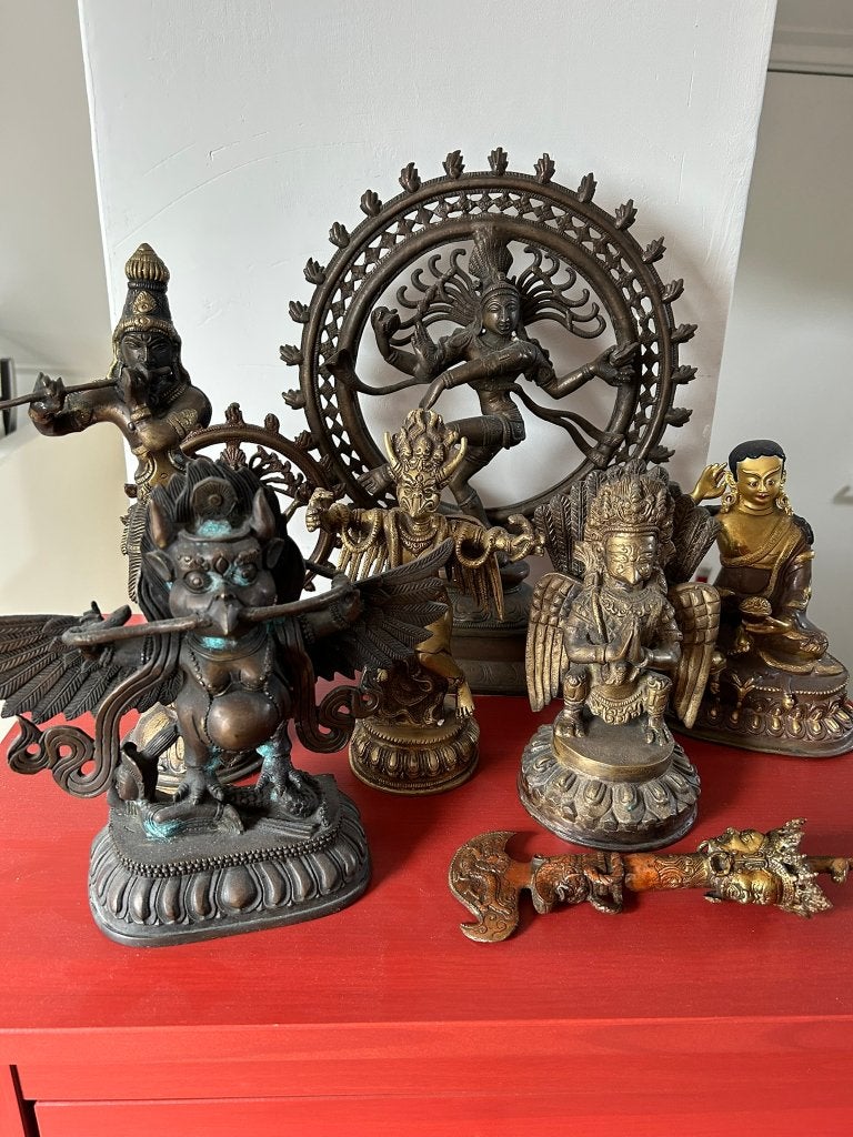 Verzameling Spirituele/Religieuze beelden, Antiek en Kunst, Antiek | Religie, Ophalen of Verzenden