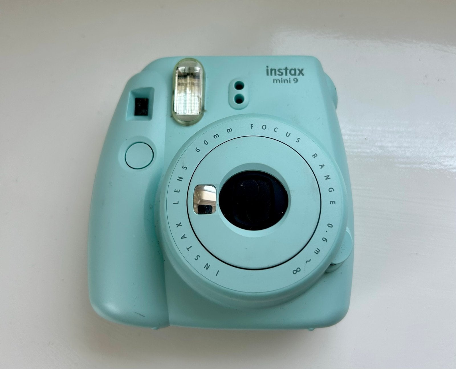 Fujifilm Instax Mini 9 Instant Camera - Mintgroen, Ingebouwde flitser, Instant camera, Ophalen of Verzenden, Zo goed als nieuw