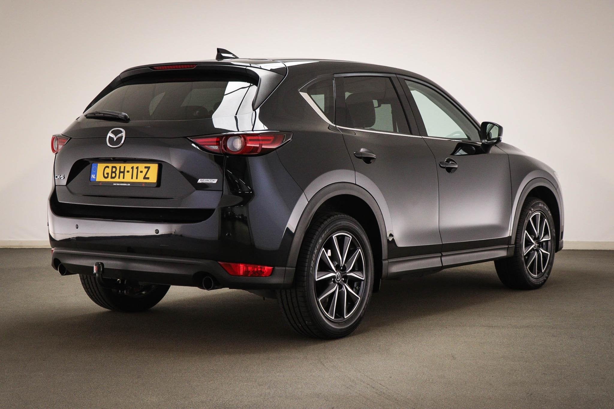 Mazda CX-5 2.0 SkyActiv-G 165 Skylease+ | ACHTERBANKVERWARMI, 1998 cc, 4 cilinders, Zwart, Bedrijf