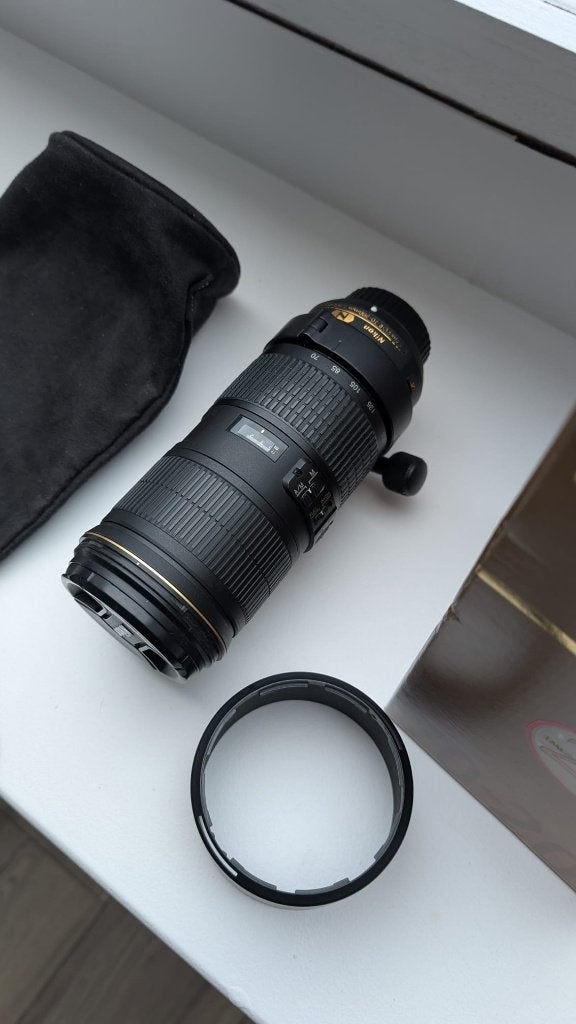 Nikon AF-S Nikkor 70-200mm f/4G ED VR, Audio, Tv en Foto, Fotografie | Lenzen en Objectieven, Ophalen, Gebruikt, Nikon, Telelens