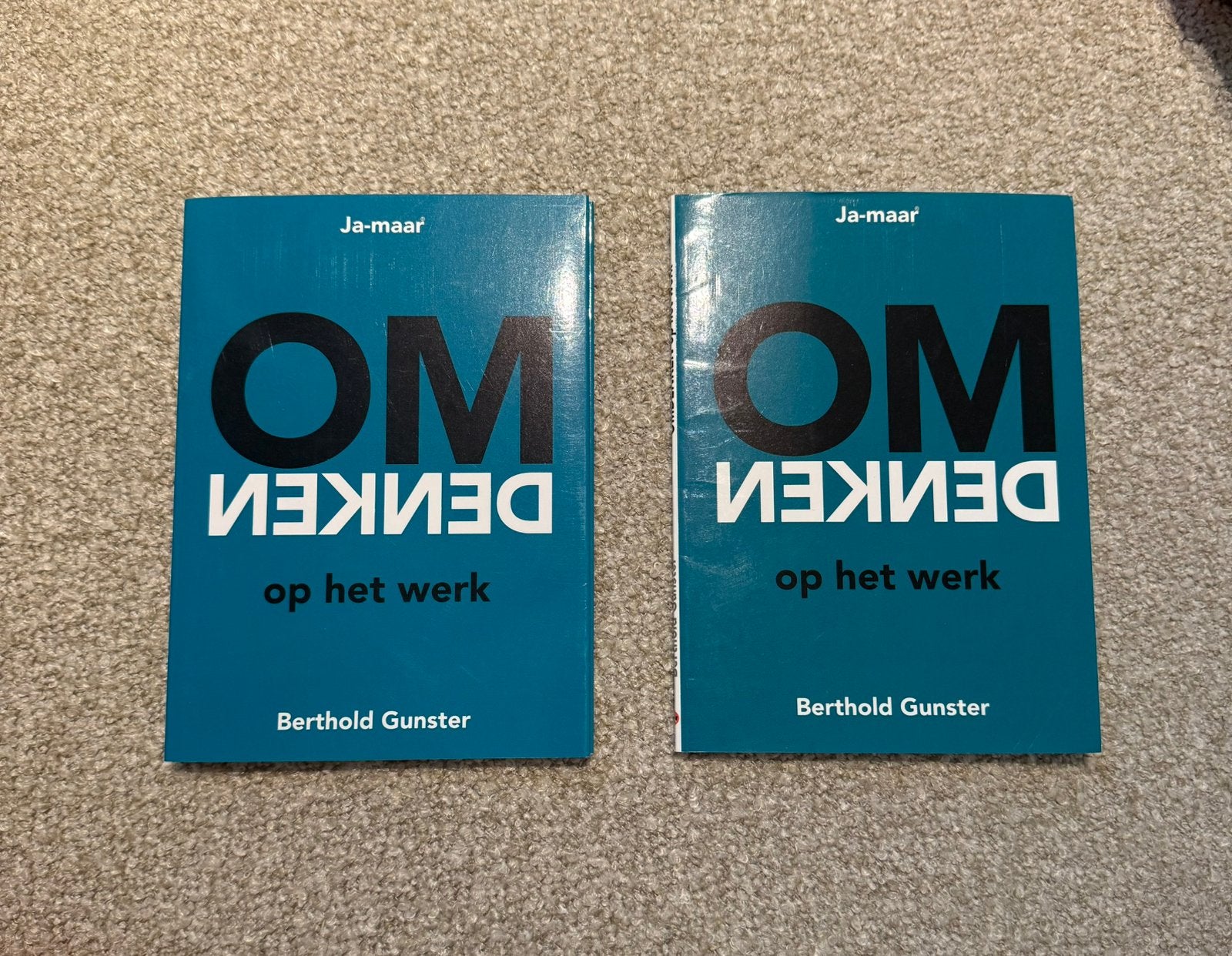 Berthold Gunster - Omdenken op het werk, Ophalen of Verzenden, Nieuw, Berthold Gunster