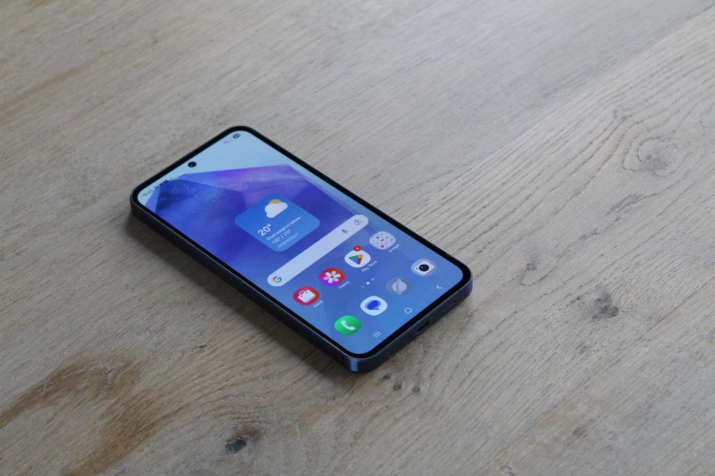 Samsung Galaxy A55 5G - 128GB - Dual Sim - Donkerblauw, Samsung, Gebruikt, Blauw, Touchscreen
