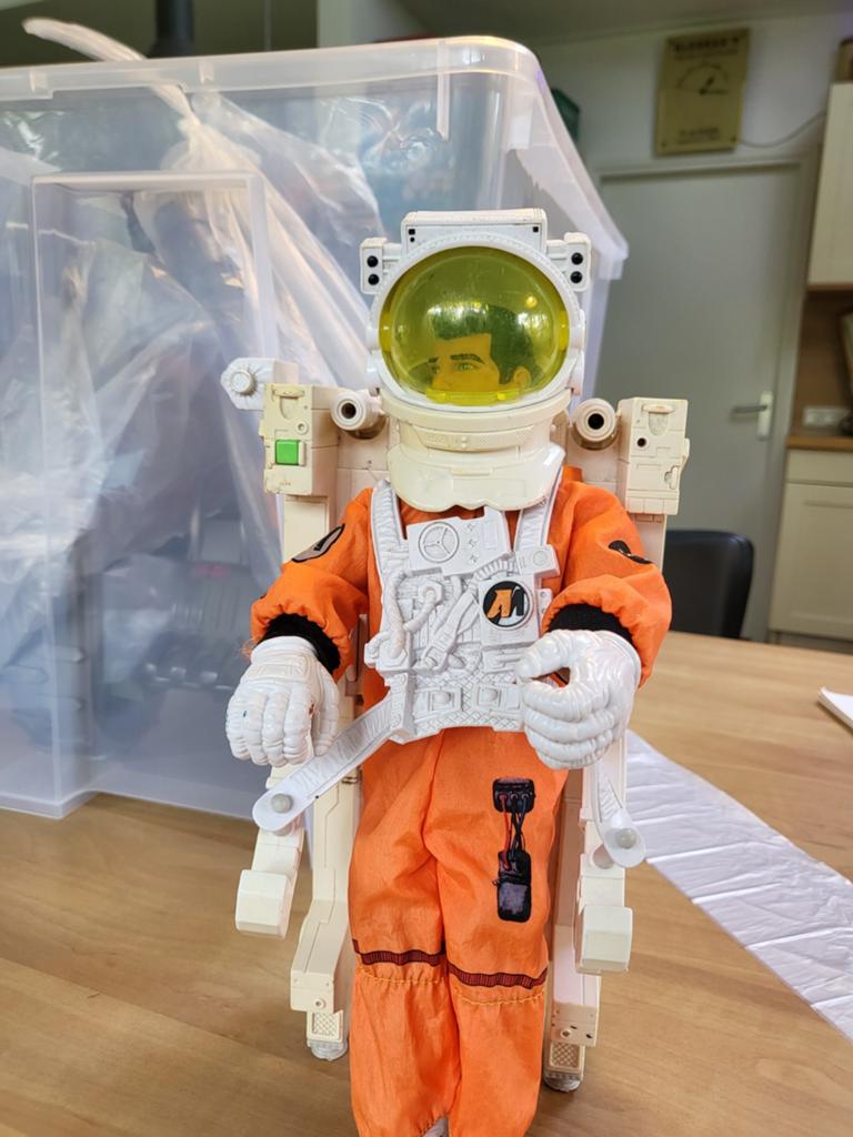 Vintage Action Man Astronaut met Jetpack - Hasbro 1999, Ophalen of Verzenden