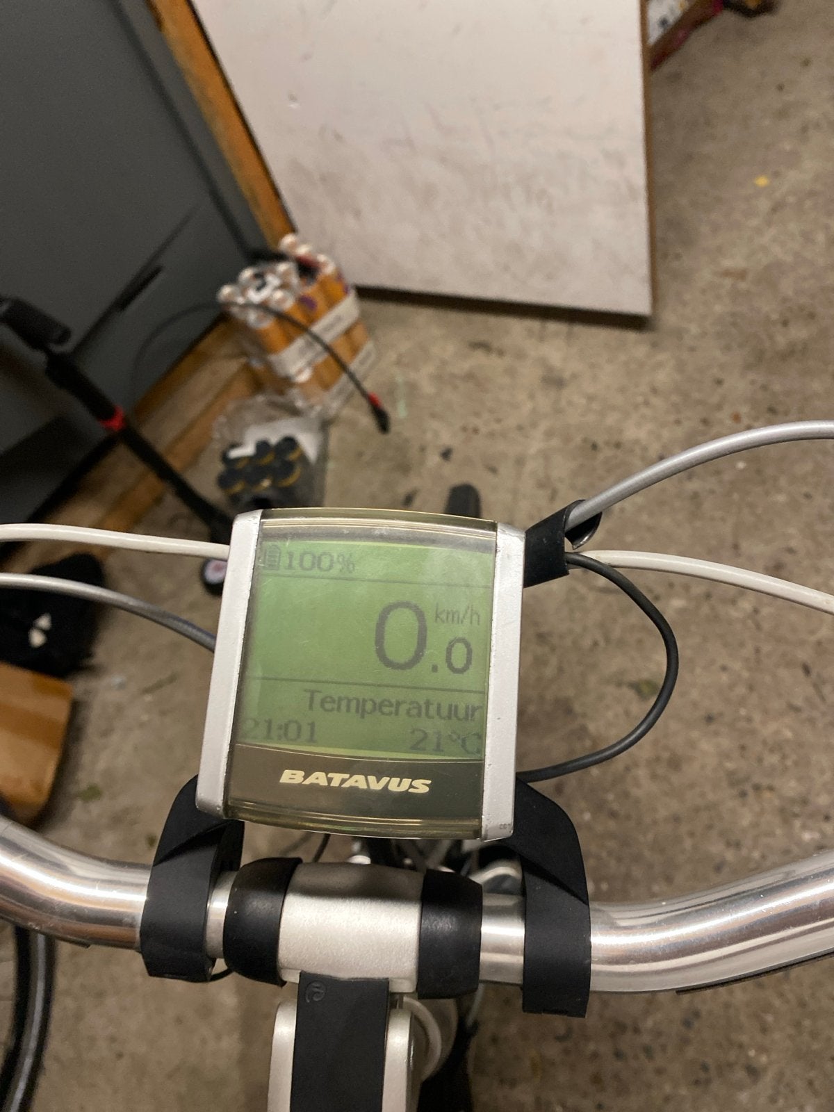 Foto 2 van Batavus schermpje voor elektrische fiets
