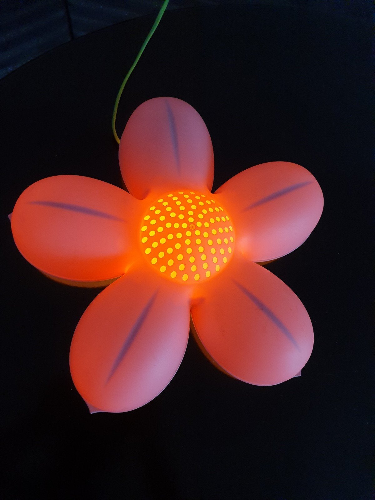 Leuke roze bloemlamp voor kinderkamer, Ophalen of Verzenden, Gebruikt