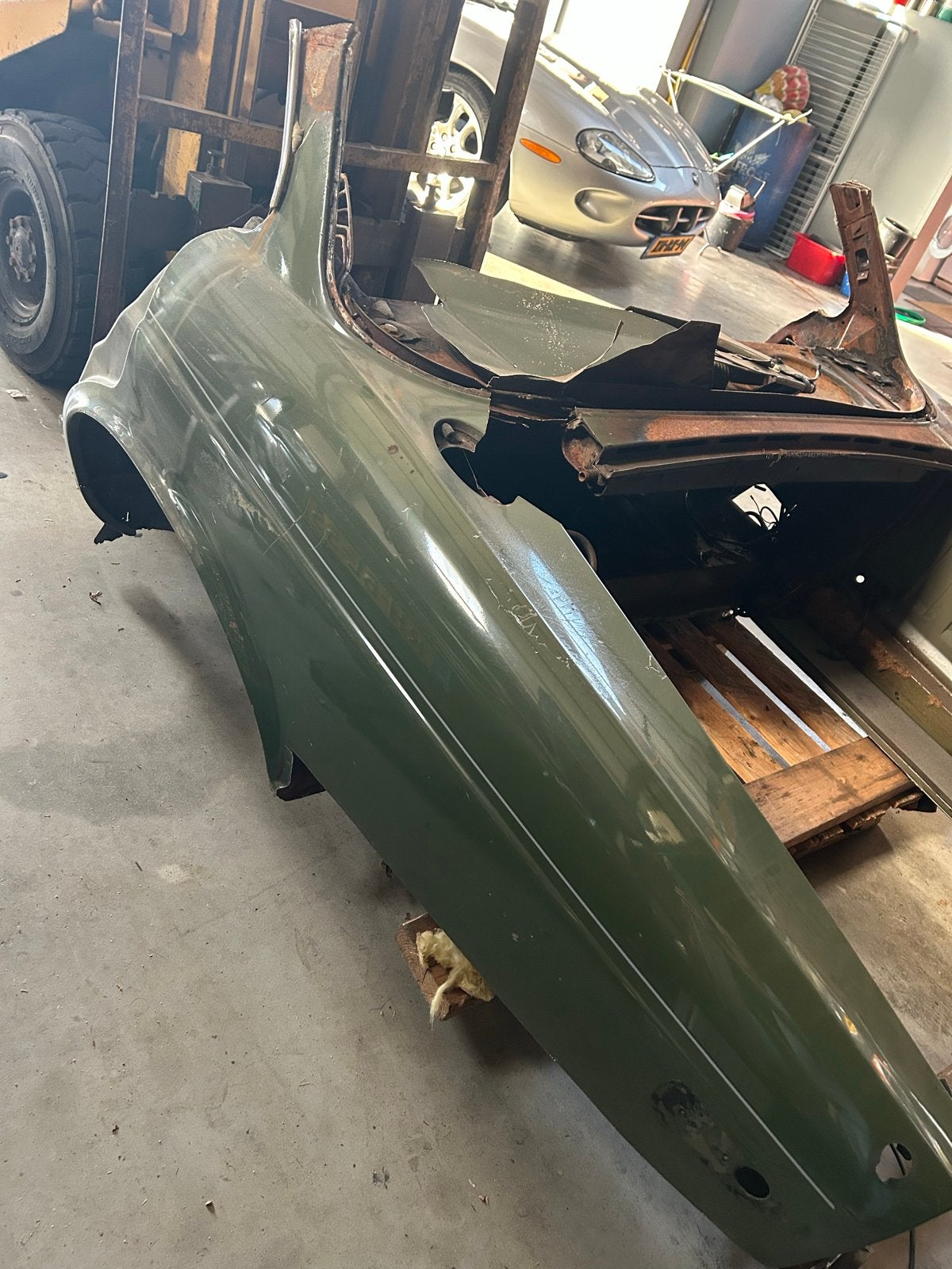 Jaguar XJ6 S2 plaatwerk - bruikbaar materiaal, Ophalen of Verzenden, Gebruikt, Achter, Jaguar