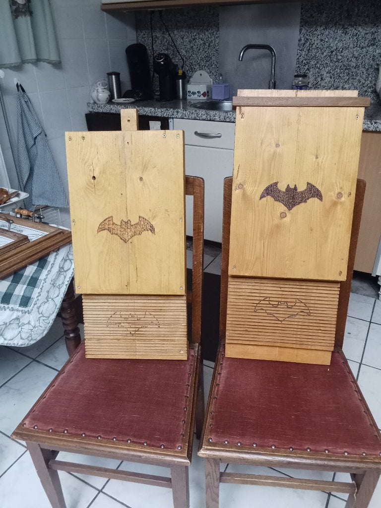 Te koop 2 houten vleermuis kasten in 2 maten, Ophalen of Verzenden, Nieuw