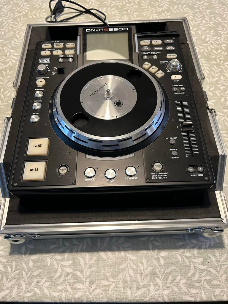 Denon DJ DN-HS5500 dual MP3 DJ Media Speler, Ophalen of Verzenden, Zo goed als nieuw, Draaitafel, Denon