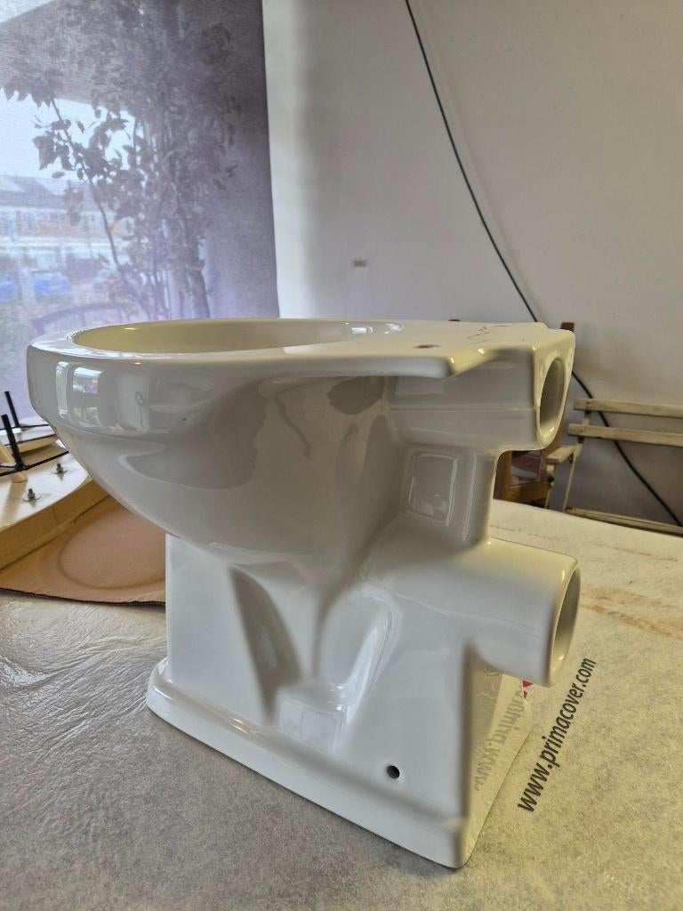 Toiletpot Johnson, Doe-het-zelf en Verbouw, Sanitair, Ophalen, Nieuw, Steen, Toilet