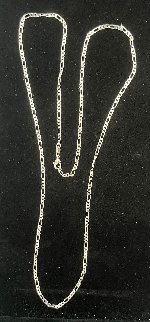 Ketting fijne Figaro schakel 71 CM sterling zilver -NIEUW-, Ophalen of Verzenden, Nieuw, Zilver, Zilver