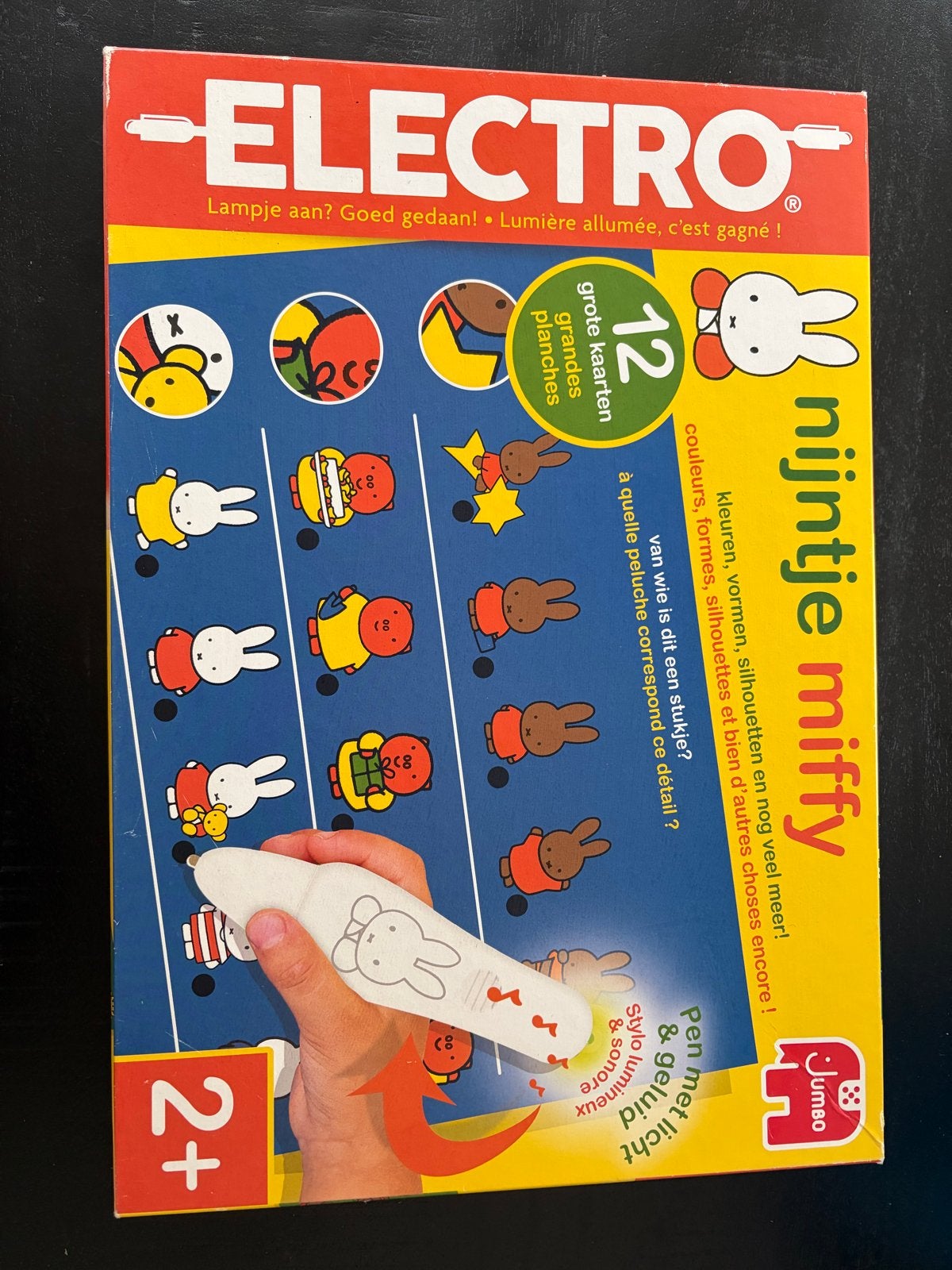 Jumbo Electro Nijntje Miffy - Educatief Spel voor Peuters, Ophalen of Verzenden, Zo goed als nieuw, Puzzelen, Met licht