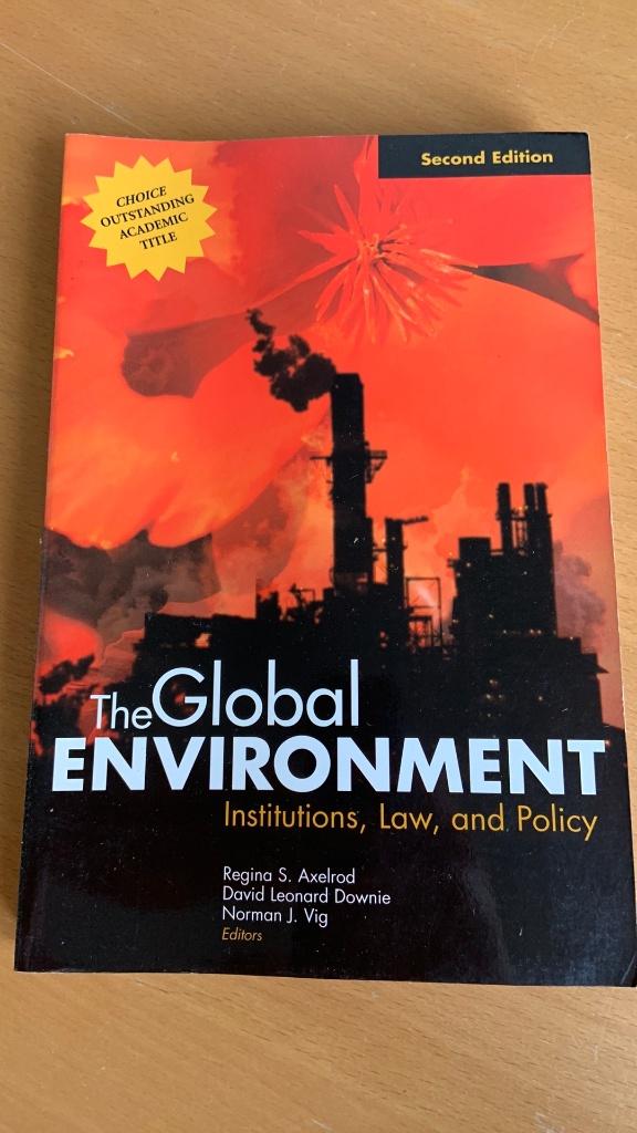 The Global environment - institutions, law, and policy, Boeken, Ophalen of Verzenden, Alpha, Zo goed als nieuw, WO