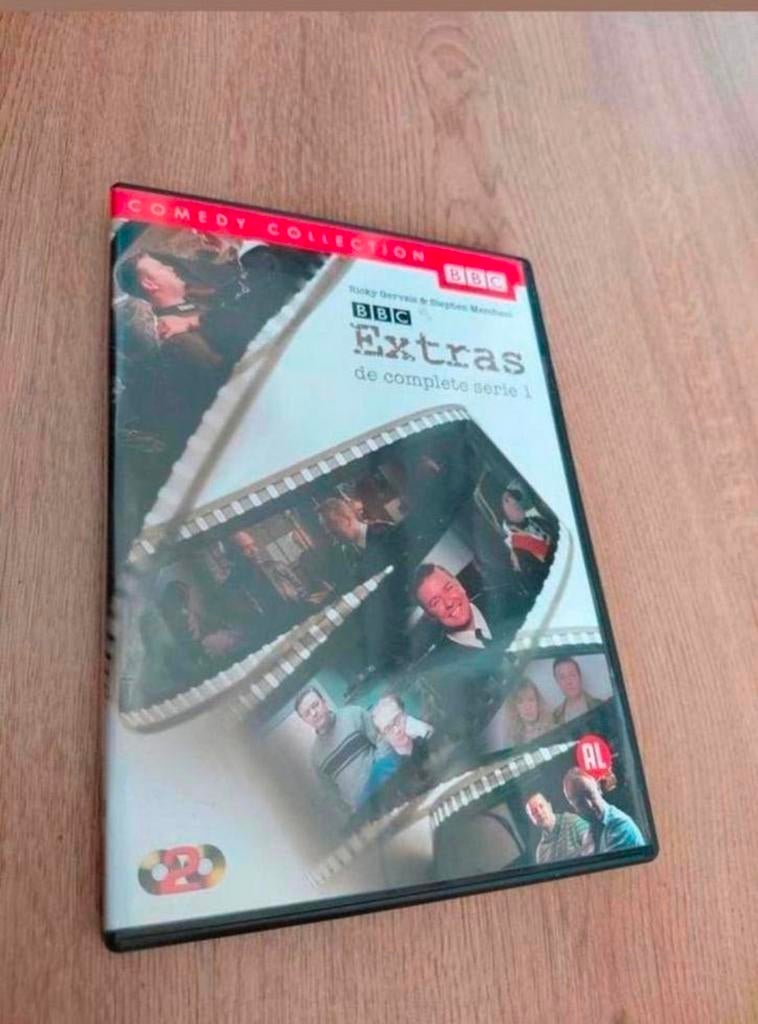 Extra's Serie 1 dvd Ricky Gervais BBC, Cd's en Dvd's, Dvd's | Tv en Series, Gebruikt, Komedie, Alle leeftijden, Ophalen of Verzenden