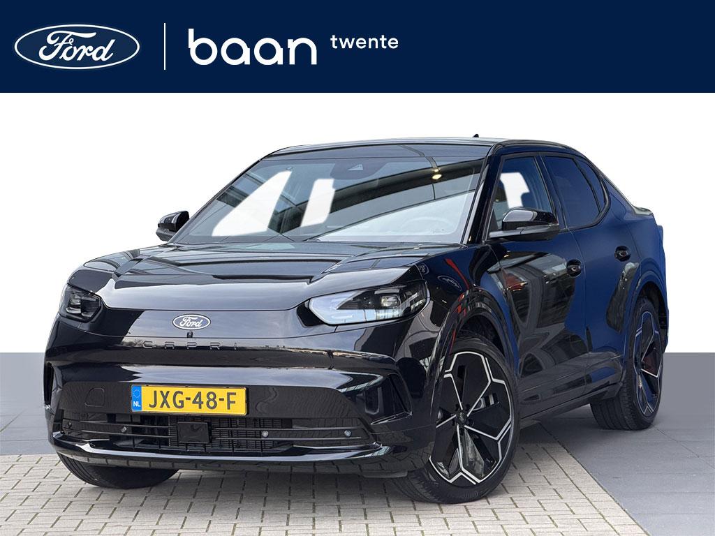 Ford Capri Premium Extended Range RWD 77 kWh | Panorama dak, Auto's, Automaat, 12 maanden, Achterwielaandrijving, Zwart