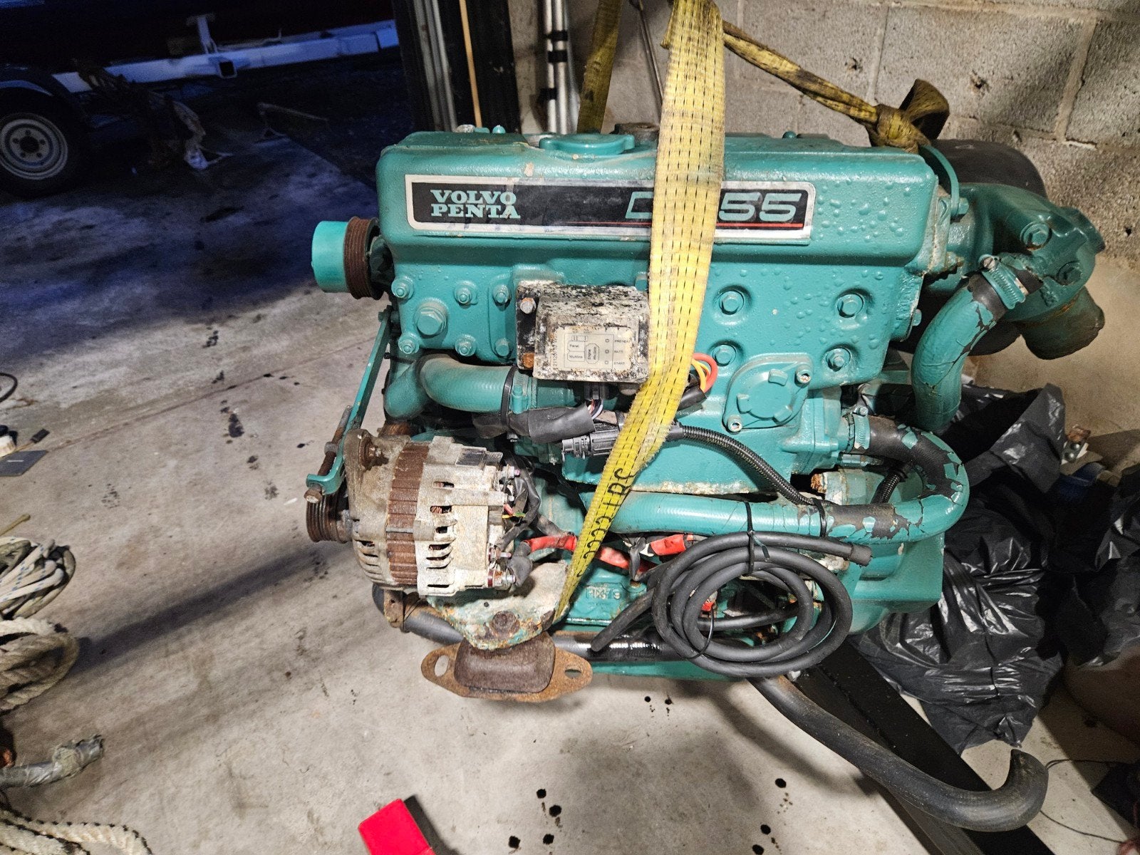 volvo penta motor D2-55, Watersport en Boten, Ophalen, Motor en Techniek, Motorboot
