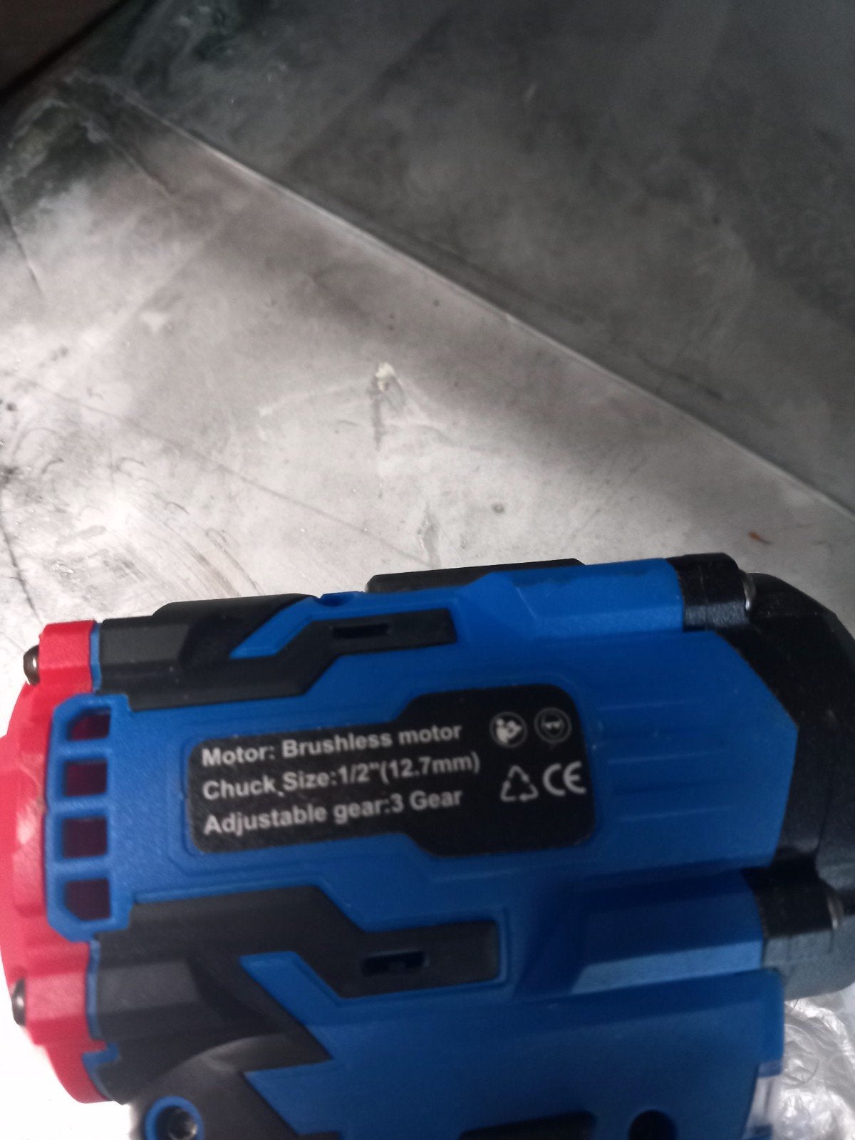 Slagmoersleutel 18V 5500mAh met Brushless Motor en Accu's, Doe-het-zelf en Verbouw, 600 watt of meer, Variabele snelheid, Overige typen