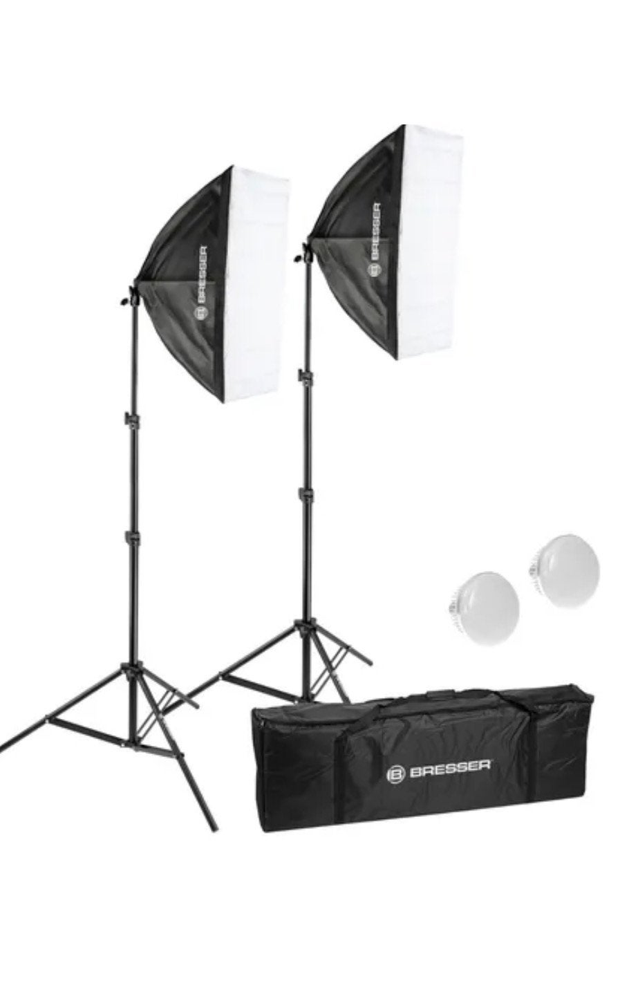 Bresser studioset met lampen, Ophalen of Verzenden, Nieuw, 80 tot 200 mm, Onderdelen of Toebehoren