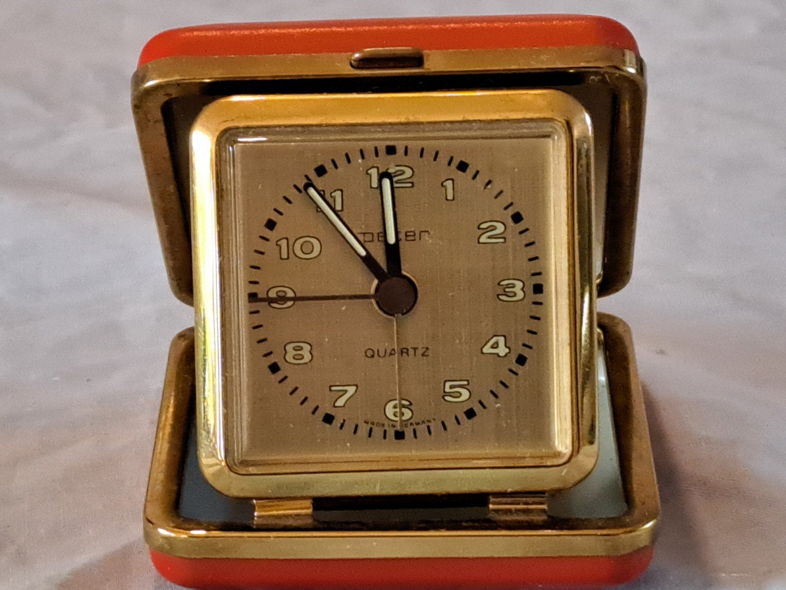 Vintage Peter Quartz Reiswekker - Made in Germany, Ophalen of Verzenden