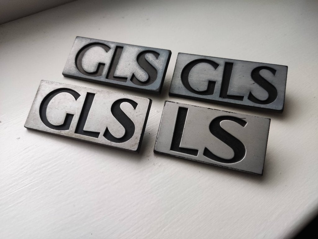 GL GLS embleem logo, Ophalen of Verzenden