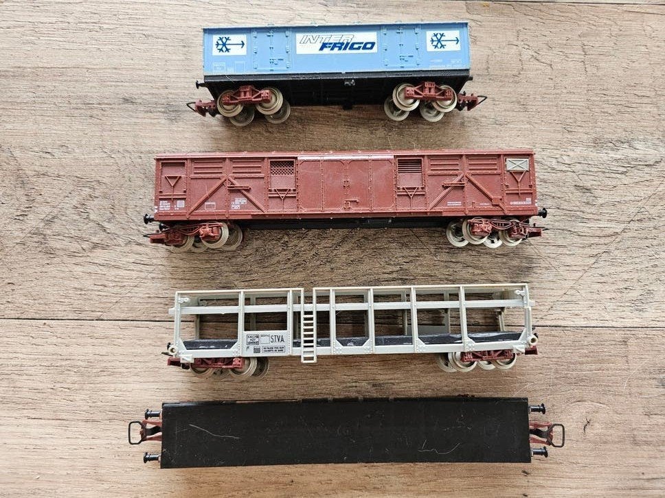 Jouef modeltrein wagons - diverse types, Gebruikt, Gelijkstroom, Jouef, Wagon