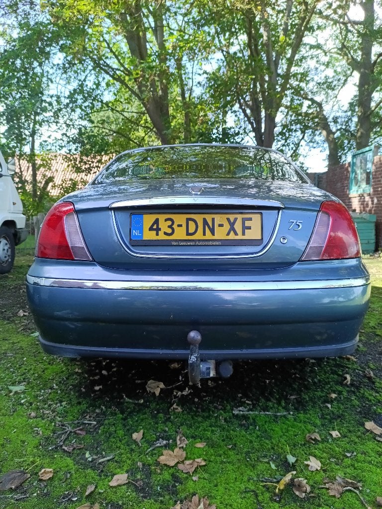 LEES TEKST!! Rover 75 2.0 V6 1999 Blauw, Auto's, Sound system, Blauw, 1415 kg, 75 €/maand