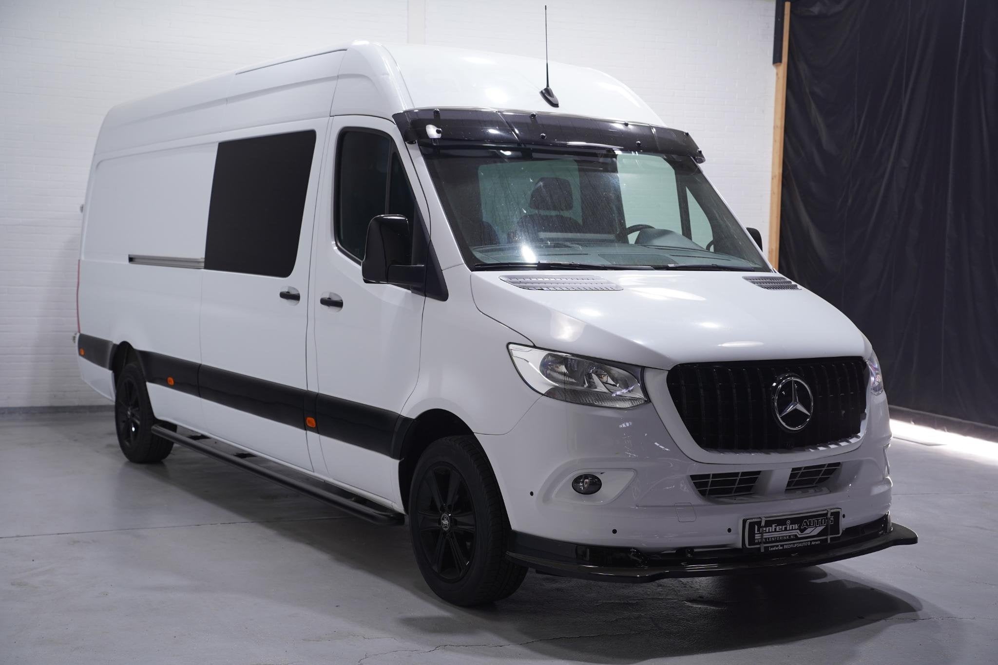 Mercedes-Benz Sprinter 315 CDI 150 pk L3 Dubbel Cabine AMG G, Auto's, 2443 kg, Gebruikt, 4 cilinders, Wit