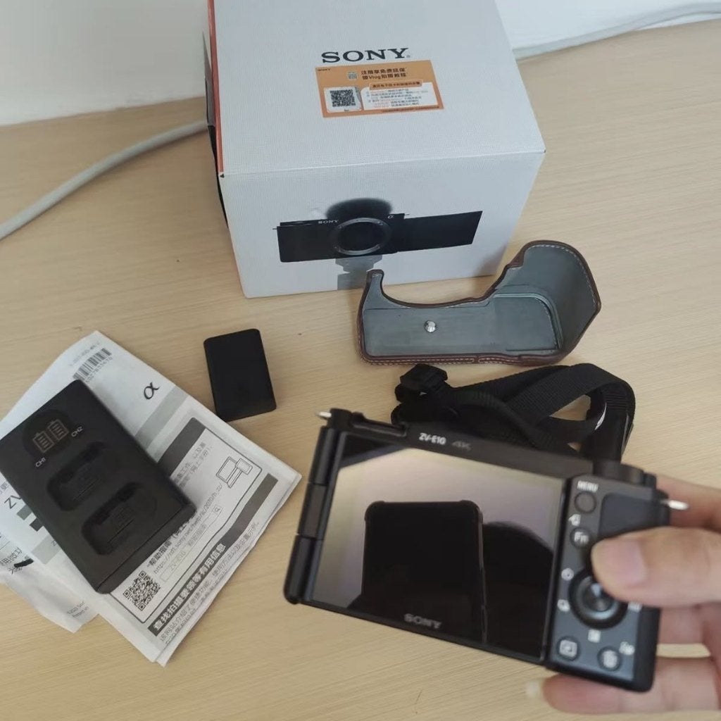Sony Alpha ZV-E10 24.2MP camera, Audio, Tv en Foto, Fotocamera's Digitaal, Ophalen, Zo goed als nieuw, 24 megapixels, Sony