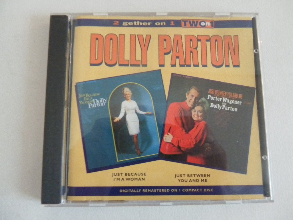 CD Dolly Parton - 2 Gether On I - Just Because I'm A Woman, Ophalen of Verzenden, Zo goed als nieuw, Album, Country