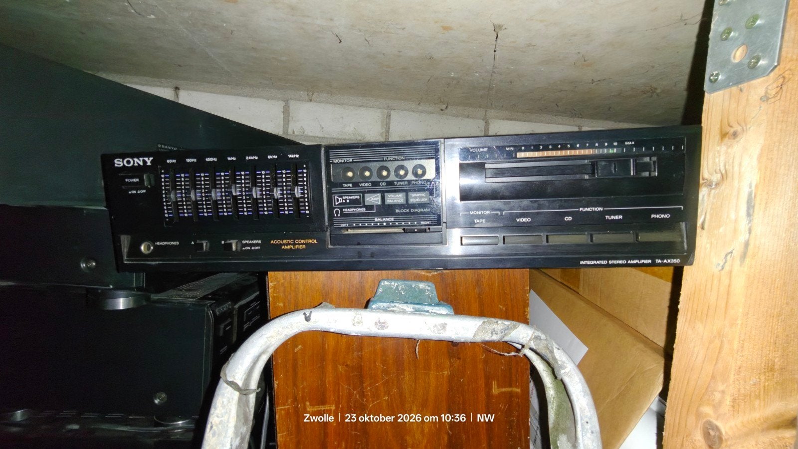Vintage HiFi Philips & Sony – 5 audioapparaten – ook los te, Ophalen of Verzenden, Gebruikt