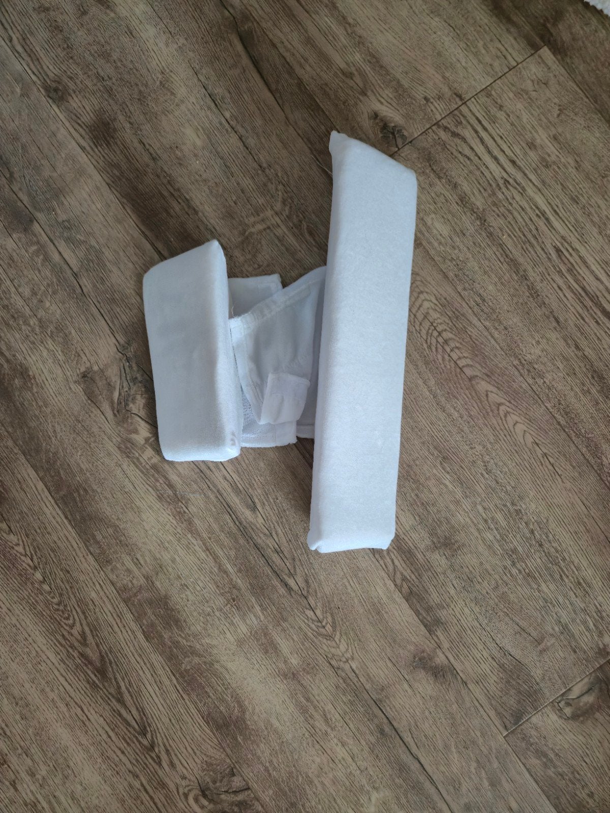 Witte baby zijslaper kussen, Ophalen of Verzenden, Zo goed als nieuw