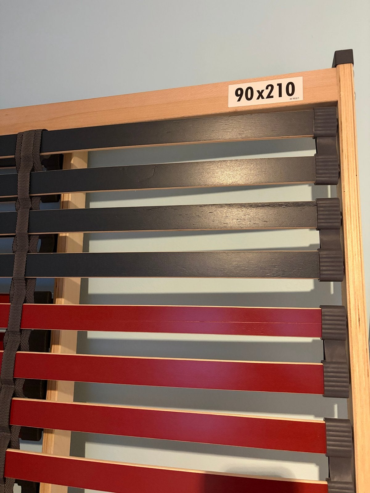 Lattenbodem 90x210 cm - Zo goed als nieuw, Ophalen, 90 cm, Eenpersoons, 210 cm