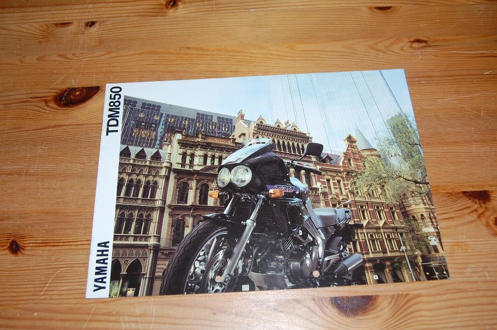 Yamaha TDM850 uitgave 1991, Motoren, Handleidingen en Instructieboekjes, Yamaha, Ophalen of Verzenden