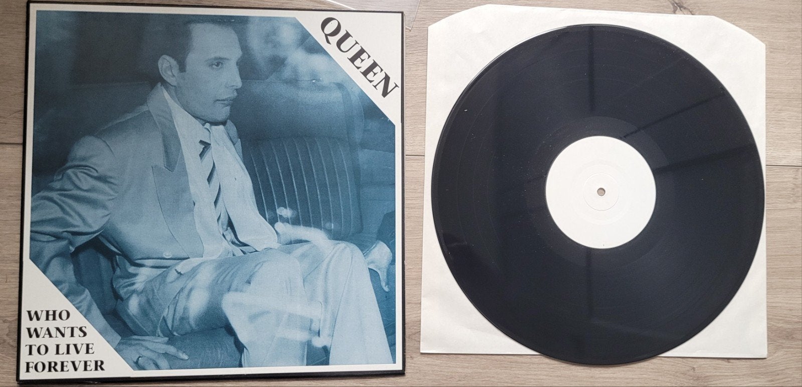 Queen bootleg Who wants to live forever, Cd's en Dvd's, Ophalen of Verzenden, Zo goed als nieuw, 12 inch, Poprock