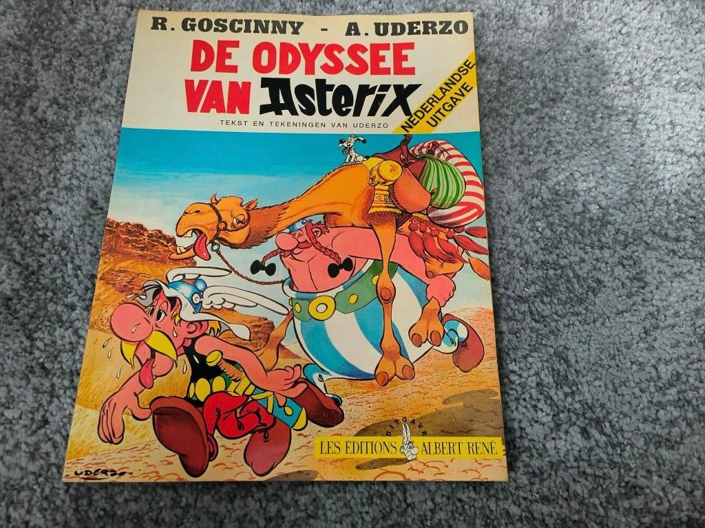 De Odyssee van Asterix nr.26, Uderzo, Albert / Goscinny, René, Eén stripboek, Ophalen of Verzenden, Zo goed als nieuw