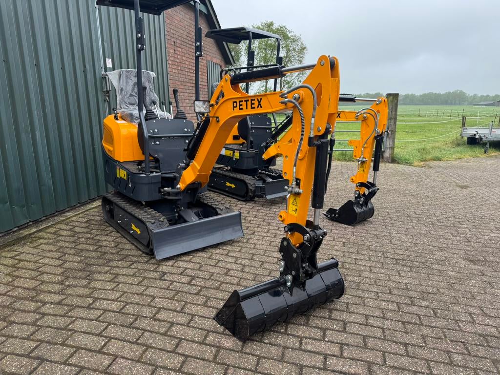 Petex Minigraver minigraafmachine, Ophalen, Overige typen