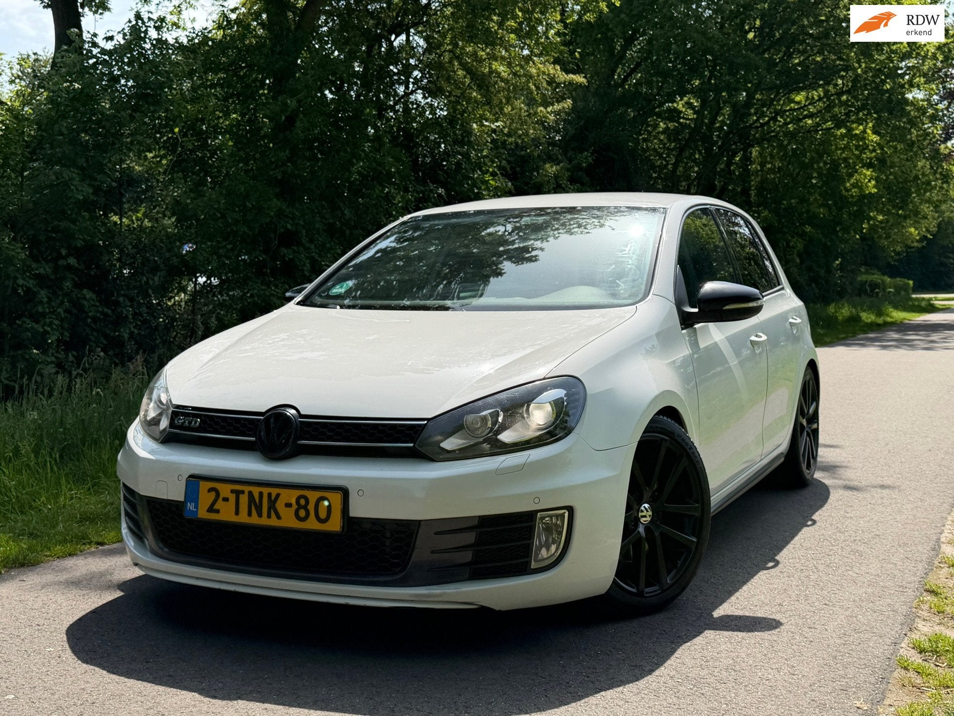 Volkswagen Golf 2.0 GTD | Clima + Cruise + Navi Nu € 8975,, Voorwielaandrijving, Euro 5, Gebruikt, Zwart