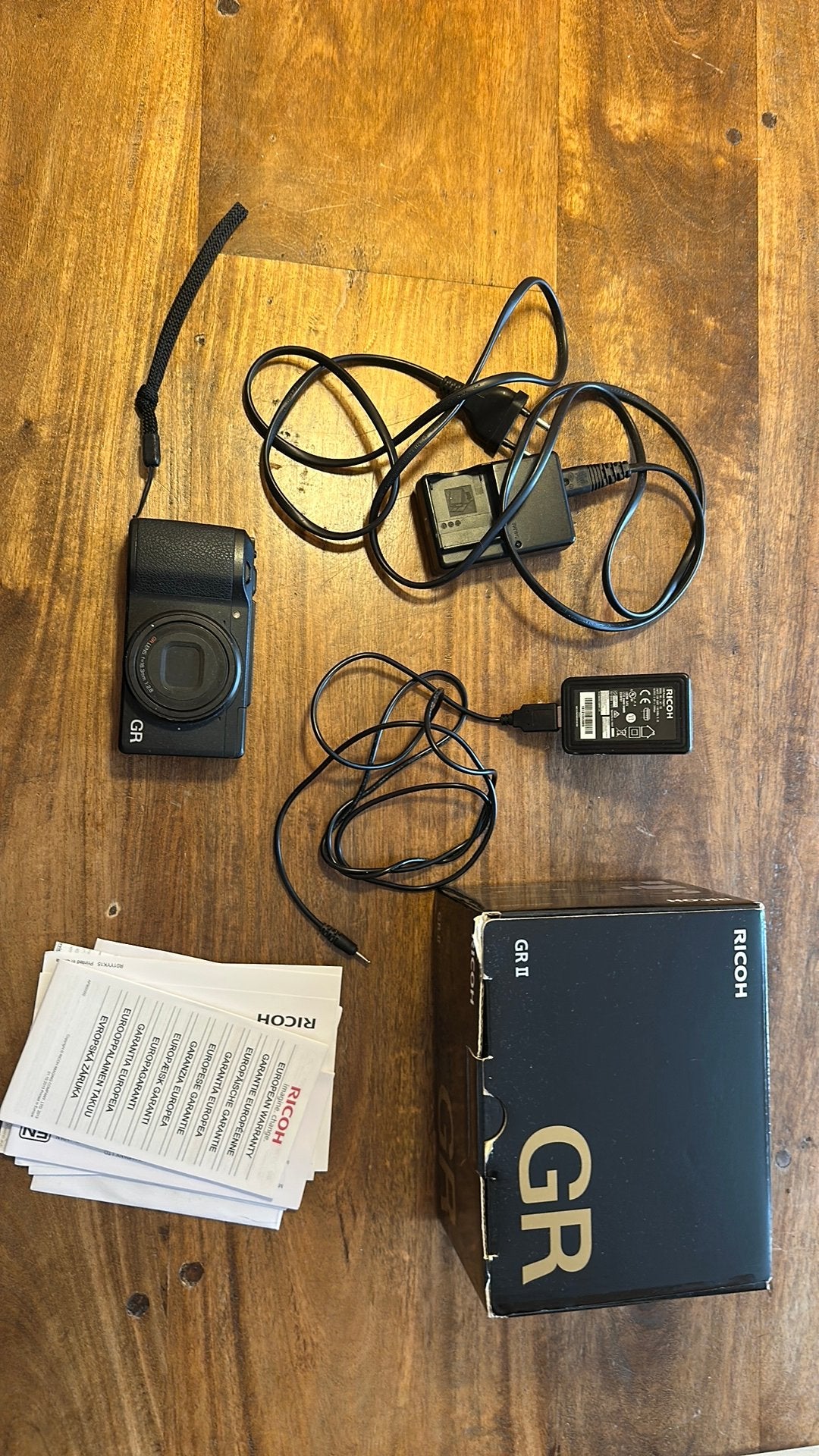 Ricoh GR ii, Ophalen, Zo goed als nieuw, Overige Merken, Geen optische zoom