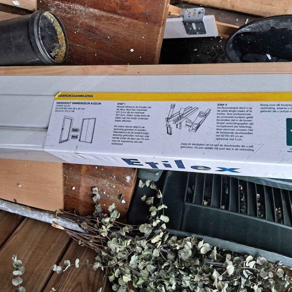 kozijn 2.31 X 201.5 M nieuw in de verpakking., Overige typen, Nieuw, Ophalen, Hout