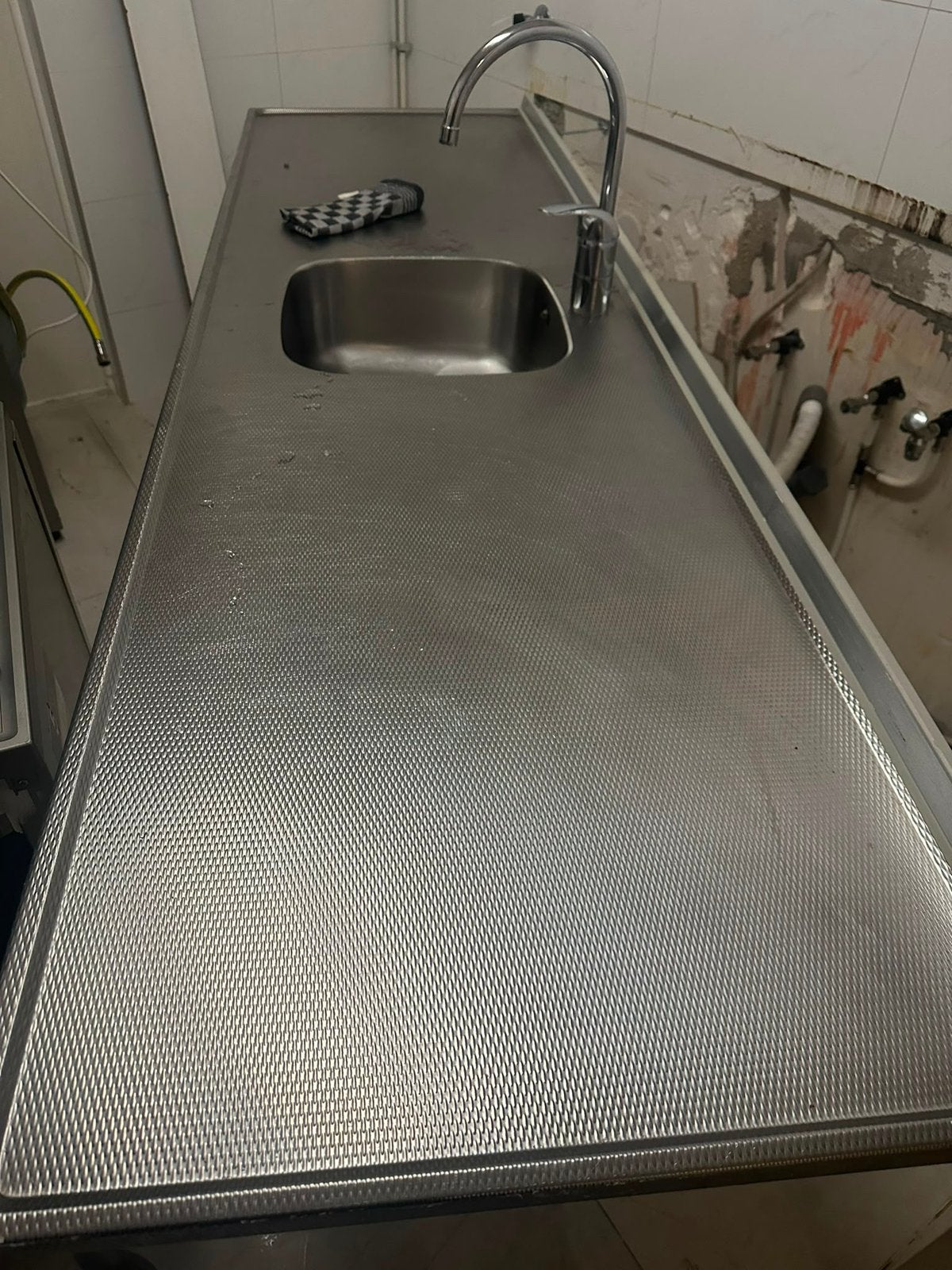 RVS keukenkast, Overige typen, Ophalen, Gebruikt, Wit