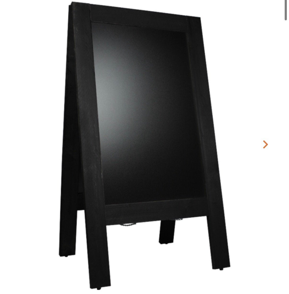 Reclame bord, stoepbord 130 hoog 70 cm breed, Ophalen, Tekstbord, Nieuw, 70 cm
