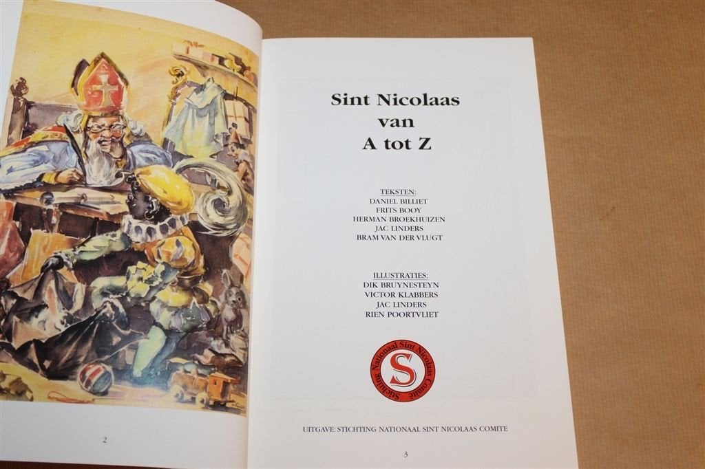 Sint Nicolaas van A tot Z — Geschiedenis, Toneel en Liedjes, Gebruikt, -, -, Ophalen of Verzenden