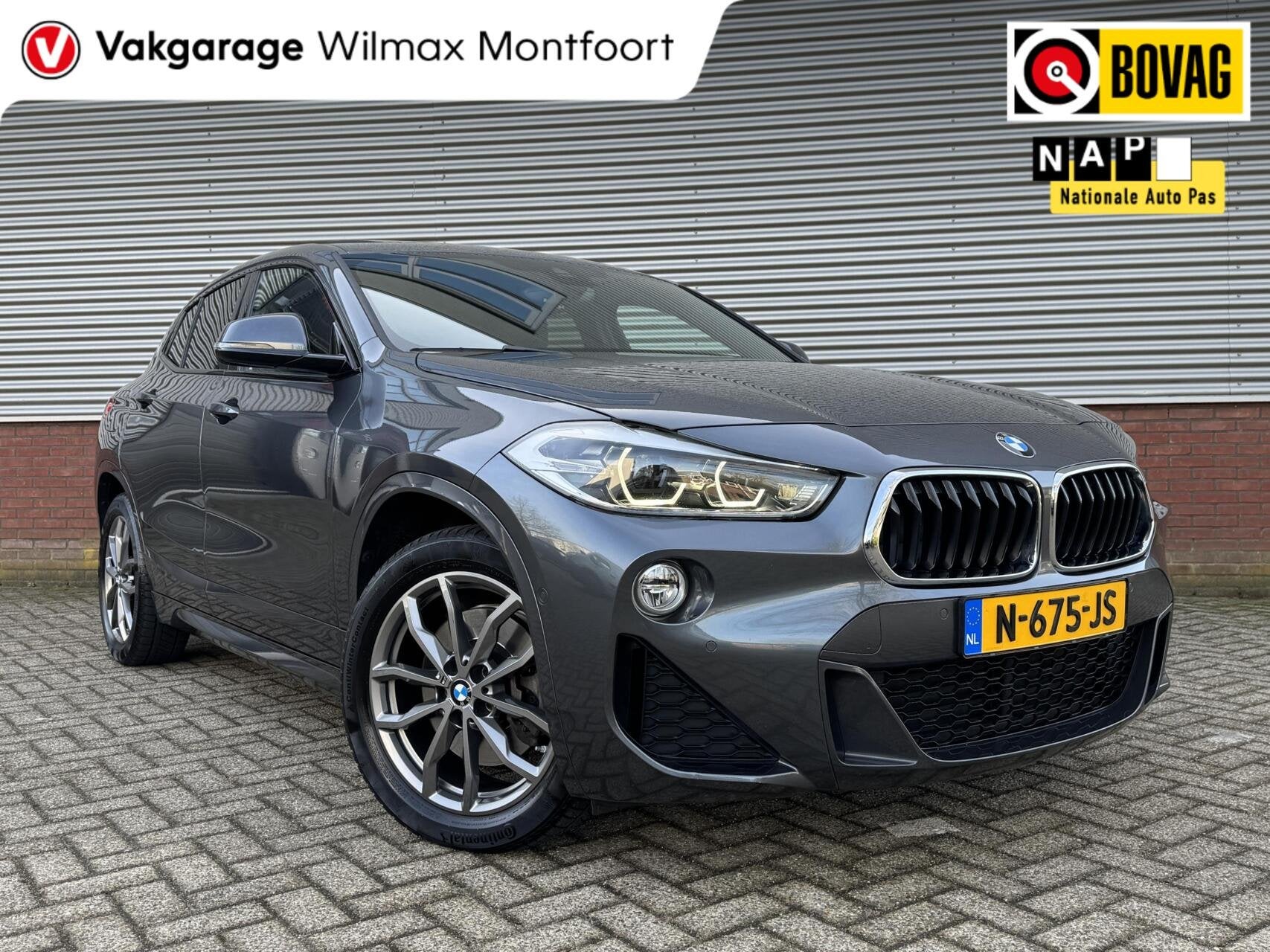 BMW X2 sDrive20i High Executive M Sport 192pk|Pano|Head-Up|A, Auto's, 1998 cc, Met garantie (alle), 1435 kg, Alcantara