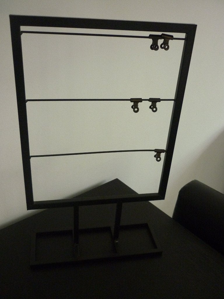 Memobord / rek met knijpertjes / kaartenrek / memohouder, Ophalen of Verzenden, Zo goed als nieuw, Overige typen