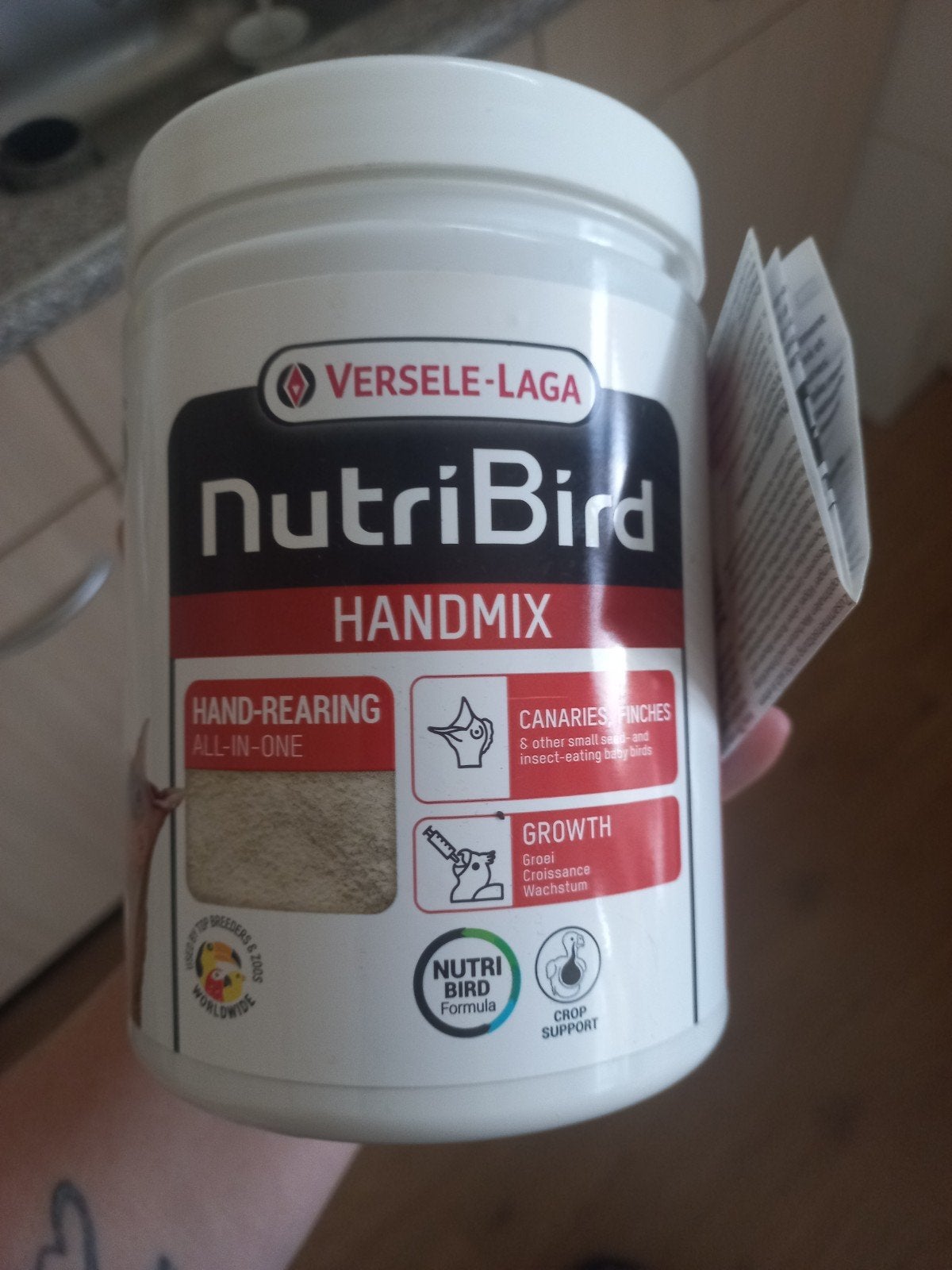 nutribird, Ophalen