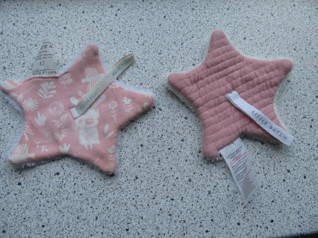 Speendoekje roze met wit ster sterretje merk Little Dutch, Little Dutch, Overige typen, Ophalen of Verzenden, Zo goed als nieuw