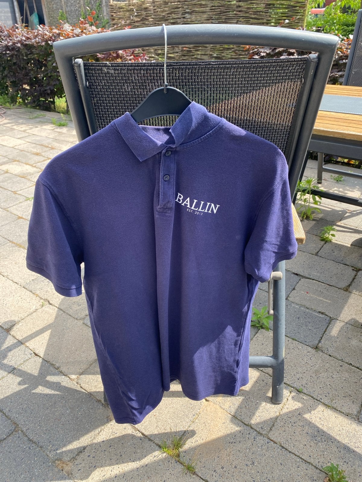 Ballin polo shirt als nieuw - Maat XL, Ophalen of Verzenden, Zo goed als nieuw, Maat 56/58 (XL), Blauw