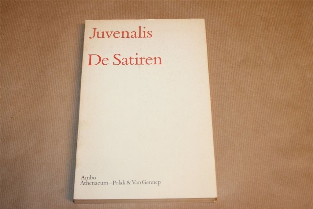 De Satiren — Romeinse Literatuur van Juvenalis, Boeken, Ophalen of Verzenden, Gelezen, Europa overig