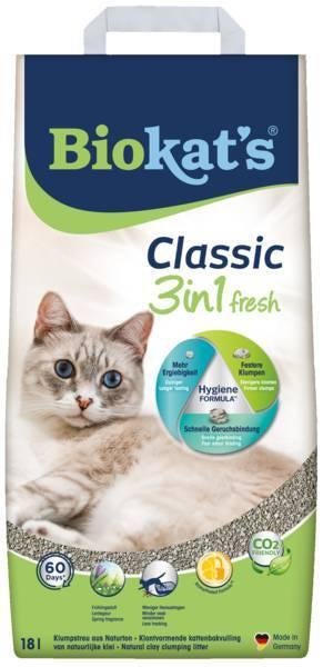 ACTIE Kattenbakvulling Biokat's Fresh 18 liter €10,50, Ophalen of Verzenden, Nieuw