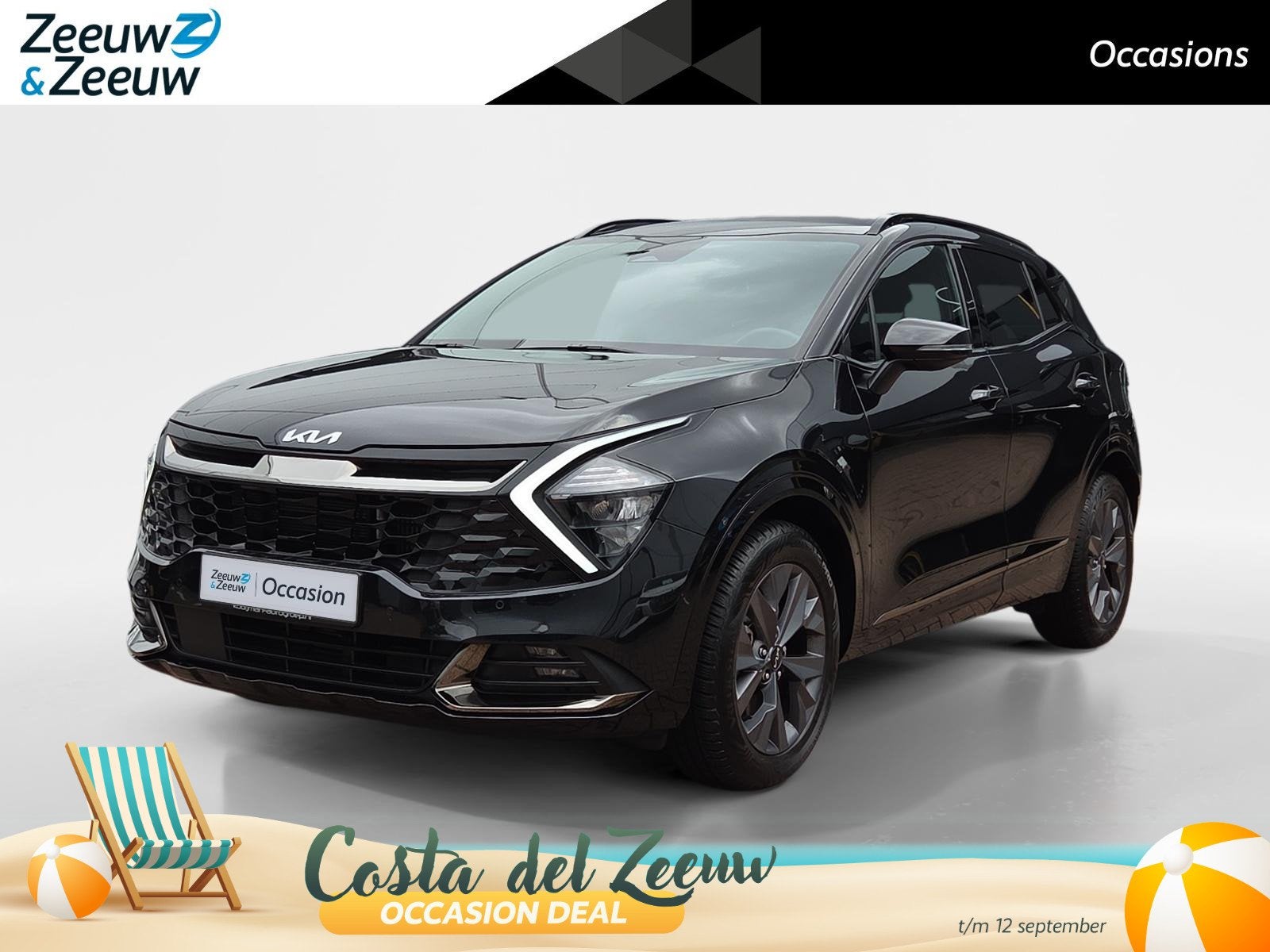 Kia Sportage 1.6 T-GDi Hybrid Dark Edition | Camera | Carpla, Auto's, 12 maanden, Gebruikt, Euro 6, 4 cilinders